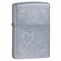 Запальничка Zippo Classics Heart To Heart Street Chrome Zp24016