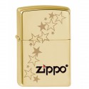 Запальничка Zippo Classics Stars High Polish Brass Zp254b.861