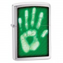 Зажигалка Zippo Classics Identity Hand Print High Polish Chrome Zp28283