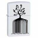 Запальничка Zippo Classics Identity Tree Barcode White Matte Zp28296