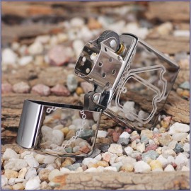 Зажигалка Zippo Classics Dog Tags High Polish Chrome Zp24836