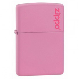 Запальничка Zippo Classics w/Zippo Logo Pink Matte Zp238zl