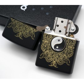Запальничка Zippo Classics Yin Yang Black Matte Zp28829
