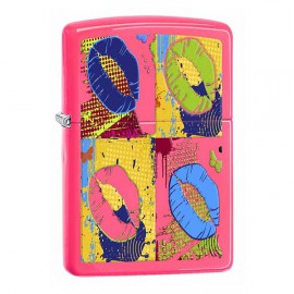 Запальничка Zippo Classics Pop Lips Neon Pink Zp29086