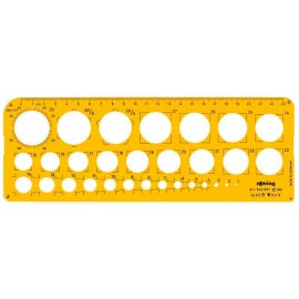 Трафарет кола Rotring (255х92мм) S0221621