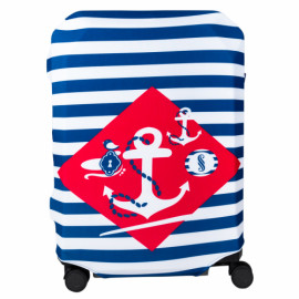 Чохол для валізи BG Berlin Hug Cover Navy Sense 57-62см M Bg002-02-113-M