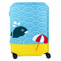 Чохол для валізи BG Berlin Hug Cover Light Whale 44-52см S Bg002-02-115-S Чохол для валізи BG Berlin Hug Cover Light Whale 44-52см S Bg002-02-115-S