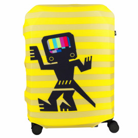 Чохол для валізи BG Berlin Hug Cover Caveman 67-73см L Bg002-02-124-L