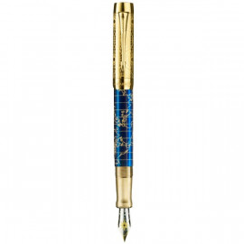 Перова ручка Parker DUOFOLD The Craft of Traveling 130th Anniversary FP F (Lim. Ed 1300) 98 201
