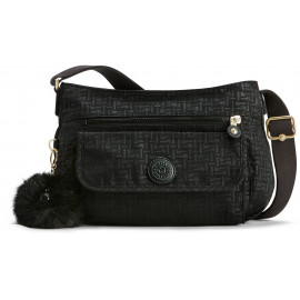 Жіноча сумка Kipling SYRO Black Pylon Emb (47K) K12482_47K