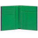 Портмоне Piquadro SPLASH/Black-Green PU1393SPLR_NV