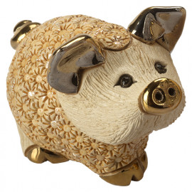 Фігурка/статуетка De Rosa Rinconada Families Zodiac Поросятко, яке стоїть, Помаранчеве (07x05x05см) Dr414ao-f-25