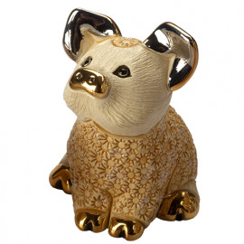 Фігурка/статуетка De Rosa Rinconada Families Zodiac Поросятко, що сидить, Помаранчеве (07x05x05см) Dr414bo-f-25