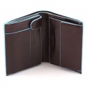 Портмоне Piquadro Blue Square вертикальне з відділенням для монет PU1740B2_MO