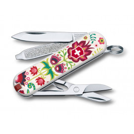 Складаний ніж Victorinox Classic Rooster Happy Folks 0.6223.L1603