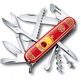 Складаний ніж Victorinox HUNTSMAN «Year of the Pig» 1.3714.E8
