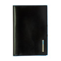 Обкладинка для паспорту Piquadro BL SQUARE/Black (13,5x9,5) AS300B2_N