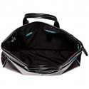 Сумка жіноча Piquadro BL SQUARE/Black с двумя ручками (41х31х3) CA1618B2_N