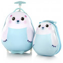 Набор Чемодан на 2 колесах + Рюкзак Heys TRAVEL TOTS/Polar Bear He13030-3201-00