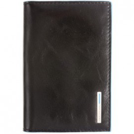 Обкладинка для паспорту Piquadro BL SQUARE/Black (13,5x9,5) AS300B2_N