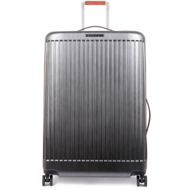 Валіза Piquadro RELYGHT PLUS ZIP/Black-Tobacco L Велика BV4428PC2PZ_NCU