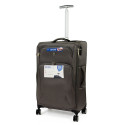 Чемодан IT Luggage SATIN/Dark Grey M Средний IT12-2225-08-M-S755