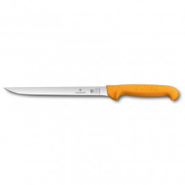 Філейний ніж для риби Victorinox SWIBO Fish Filleting Flexible 20см жовт 5.8449.20