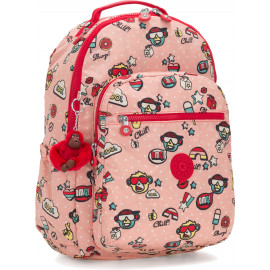 Рюкзак для ноутбука Kipling SEOUL GO Monkey Play (48Q) K21316_48Q