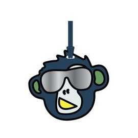 Брелок Kipling MONKEY FUN TAG Polish Blue Fun (83D) K00117_83D