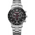 Мужские часы Wenger Watch ROADSTER Black Night Chrono W01.1843.103 Мужские часы Wenger Watch ROADSTER Black Night Chrono W01.1843.103