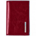 Візитниця Piquadro BL SQUARE/Red для своїх візиток на кнопці (10,8x7,5x1,5) PP1899B2_R