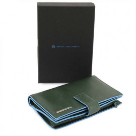 Портмоне PIQUADRO зелёный BL SQUARE/F.Green PD1353B2_VE4