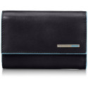 Портмоне PIQUADRO чорне BL SQUARE/Black PD3412B2_N