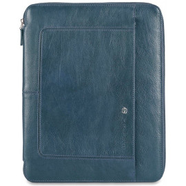 Папка на молнии с блокнотом A4 Piquadro VIBE/Blue-Grey PB2830VI_BGR