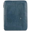 Папка на молнии с блокнотом A4 Piquadro VIBE/Blue-Grey PB2830VI_BGR