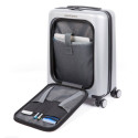 Валіза Piquadro RELYGHT PLUS ZIP/Grey-Black S Маленька BV4426PC2PZ_GRN Валіза Piquadro RELYGHT PLUS ZIP/Grey-Black S Маленька BV4426PC2PZ_GRN
