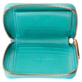 Портмоне Piquadro BL SQUARE/Aqua PD4826B2R_AM2