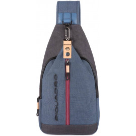 Монорюкзак/сумка-слинг Piquadro BLADE/Blue CA4536BL_AV