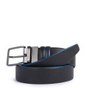 Ремінь Piquadro B2S/Black-Blue CU4878B2S_NBLU Ремінь Piquadro B2S/Black-Blue CU4878B2S_NBLU