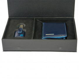Подарунковий набір Piquadro BL SQUARE/N.Blue ACBOX13B2R_BLU2