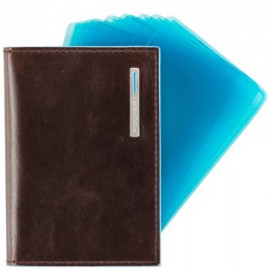 Кредитниця коричнева Piquadro Blue Square (7,5х10) PP1661B2_MO