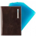 Кредитниця коричнева Piquadro Blue Square (7,5х10) PP1661B2_MO