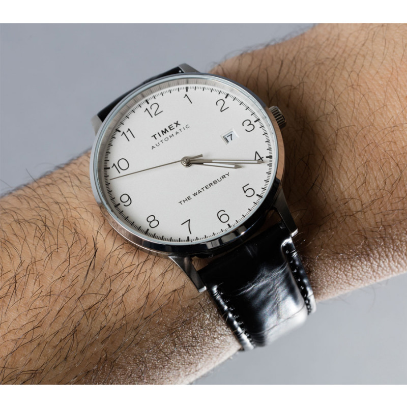 timex waterbury automatic open heart