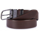 Ремінь Piquadro BK SQUARE/Bk.Brown-Black CU4877B3_TMN