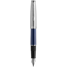 Ручка перьевая Waterman EMBLEME Blue CT FP F 13 501