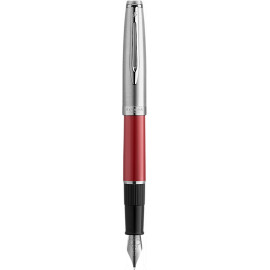 Ручка перьевая Waterman EMBLEME Red CT FP F 13 502