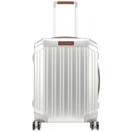 Валіза Piquadro ALU/Grey-Tobacco S Маленька BV4425ALU_GRCU