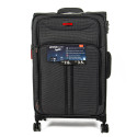 Валіза IT Luggage APPLAUD/Grey-Black M Середня IT12-2457-08-M-M246