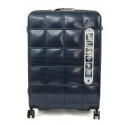 Чемодан Echolac SQUARE PRO/Navy L Большой EcPC185SA-401-40
