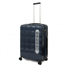 Чемодан Echolac SQUARE PRO/Navy M Средний EcPC185SA-402-40